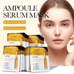SADOER Hyaluronic Acid Ampoule Sheet Mask Deep Hydrating Barrier Repair Facial Mask For Dull Dry Skin - Product Image 4