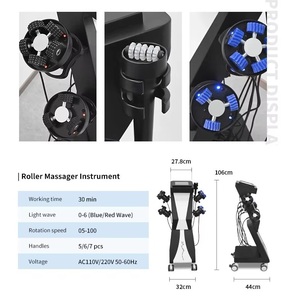 Masseur corporel professionnel à vibrations profondes avec rouleau à billes interne, machine de massage corporel à micro-vibrations - Product Image 5