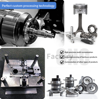 Cylindre de moteur de moto universel Oitech, usiné CNC, en aluminium moulé, refroidi par air, compatible avec le remplacement du moteur