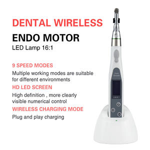 Endo Smart J201, Limpiador de Conductos Radiculares Dentales, Motor Eléctrico, Mango Ergonómico, Certificado CE, Blanco - Product Image 5