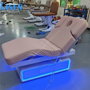 Kisen <b>Electric</b> Beauty Bed for Salon and Spa - 3 Motors, Adjustable, Luxury Customized Facial Massage <b>Table</b> - Product Image 3