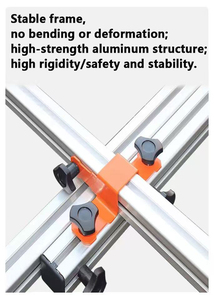 Outil de levage de carreaux et de marbre TILER, plateforme portable de grande taille, tige télescopique en aluminium de 160 à 320 cm + 6 ventouses à vide, SLAB TRANS HEAVY DUTY - Product Image 4