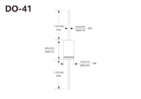 Usine directe 100V 600V 1000V suppresseurs de tension transitoire TV Diode Smd 0.6MM