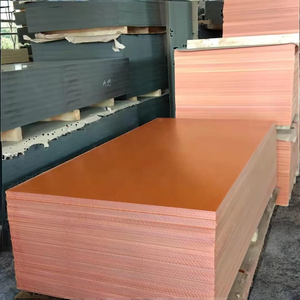 AOXING Phenolic <b>Paper</b> Insulation Sheet <b>Orange</b>/Black 380V 3021-TG - Product Image 1