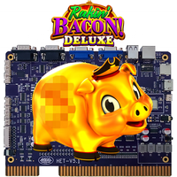 HET Rakin Bacon Deluxe Skill Game Board Preview Spin Reel Feature Coin Operated PCB Game Board for Arcade Game Amusement Machine