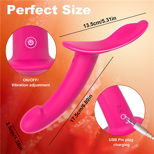 Vibrador con Correa y Control Remoto de 10 Frecuencias, Masajeador Portátil de ABS para Ropa Interior, Juguetes Sexuales para Lesbianas - Product Image 4