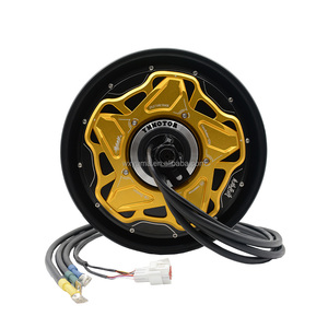 YMMOTOR Kit de Conversión para Motocicletas Todoterreno de 12 Pulgadas y 3000W, Motor BLDC sin Escobillas, Motor Magnético Impermeable, Motor de Carreras de 12 Pulgadas - Product Image 2