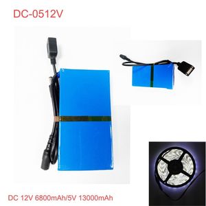 بطارية ليثيوم أيون, بطارية ليثيوم أيون محمولة 12 فولت ، 12 فولت ، 6800 مللي أمبير و 5 فولت ، 13000 مللي أمبير في الساعة ، ليثيوم أيون تيار مستمر ، منفذ USB ، بطارية 12 فولت - Product Image 3