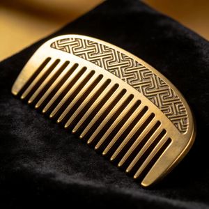 เครื่อง CNC โลหะอลูมิเนียมทองเหลืองทองแดงทองแดงทองแดงอลูมิเนียมอลูมิเนียมชุบทองโลหะที่ผ่านการขัดเส้นลวดหวีแบบกำหนดเอง - Product Image 1