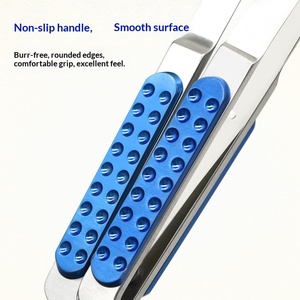 Instrumento de Neurocirurgia Manual em Forma de Pistola, Tesoura Micro em Aço Inoxidável e Titânio para Remodelação - Product Image 3