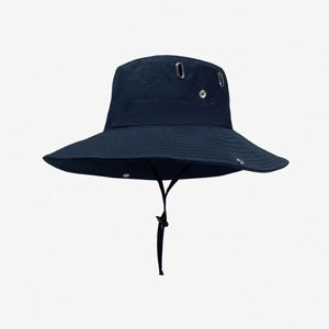 Sombrero de Pescador Plegable de Algodón de Calidad al por Mayor, Sombrero Boonie Liso de Ala Ancha con Cordón para Hombre, Patrón de Dibujos Animados Personalizado para Ciclismo - Product Image 6