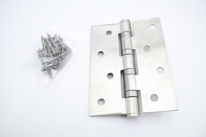 Porta cerniera in acciaio inossidabile porta in legno silente cuscinetto di disegno di superficie cerniera piatto aperto cuscinetto cerniera - Product Image 4