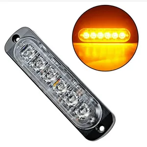 Red Amber Blue White LED Vehicle Side Light Ambulance Car 2 Led Side Marker Lights 24 Volt Led Truck Trailer Light