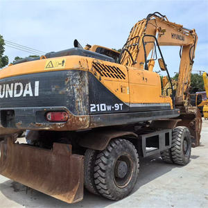 Excavadora grande de 21 toneladas, excavadora de segunda mano de 21 toneladas, con pintura original en buen estado, Hyundai, en stock - Product Image 3