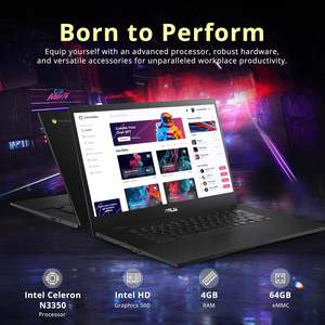 ขายส่ง Chromebook รุ่น Cx1500cna ขนาด 15.6 นิ้ว จอ HD แล็ปท็อป Intel Celeron N3350 แรม 4GB ความจุ 64GB EMMC ระบบปฏิบัติการ Chrome OS โน้ตบุ๊คสำหรับธุรกิจ พร้อมพอร์ตต่างๆ - Product Image 5