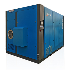 Souffleur silencieux sans huile à vis basse pression 220 kW, moteur de refroidissement à air stationnaire PLC, IP54 - Product Image 4