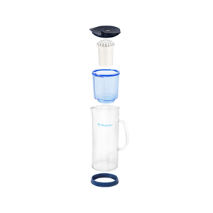 <span class=keywords><strong>Carafe</strong></span> en verre purificateur <span class=keywords><strong>d</strong></span>'<span class=keywords><strong>eau</strong></span> potable filtre à <span class=keywords><strong>eau</strong></span> alcaline pichet en plastique Rohs manuel avec poignée facile à installer 3,5 L - Product Image 5