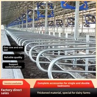 Nouvelles boxes de retenue pour bétail, galvanisées à chaud, robustes, pour fermes d'élevage - Options simple/double lit, sans électricité