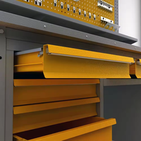 Établi 2 6 8 tiroirs Coffre à outils personnalisable Armoire à outils de garage OEM pour la maison, le bureau et l'atelier Boîte à outils