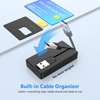 Lector de Tarjetas SIM, Lector de Tarjetas Inteligentes - Lector CAC 2 en 1, Lector de Tarjetas con Chip de Contacto ID-1/ID/IC/PIV/ATR/SIM para Computadora Portátil