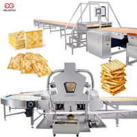 Petite ligne de production de biscuits 300 Kg/H fabrication de biscuits aux pommes de terre biscuit soda machine à fabriquer pour les grandes entreprises