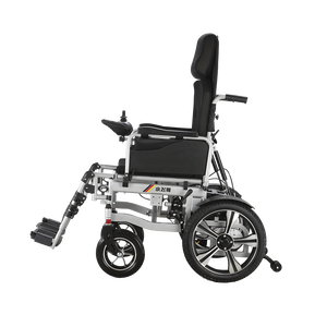 Chaise roulante électrique pliable <span class=keywords><strong>tout</strong></span>-<span class=keywords><strong>terrain</strong></span> de luxe à dossier haut portable pour adultes, vente chaude en Asie du Sud-Est 2024 - Product Image 4