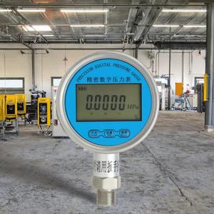 XUNER Intelligent 5-Digit Display Differential Gauge 304/316 Stainless Steel Touch Screen LCD 100mm 15000 <b>PSI</b> RS485 - Product Image 1