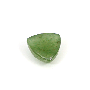 Lot de cabochons argentés naturels, pierre précieuse, Aventurine verte claire, 13mm, 7.60 cg - Product Image 2