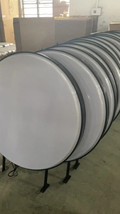 Ngoài trời khung nhôm hộp đèn quảng cáo Acrylic Vòng dẫn ánh sáng Hộp biểu tượng dấu hiệu - Product Image 3