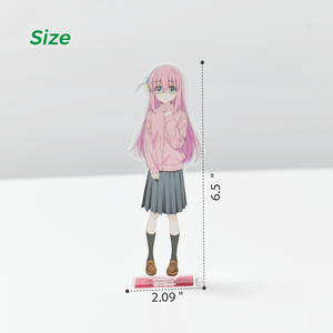 Support de Présentation en Acrylique Transparent pour Figurines d'Anime et Jouets de <span class=keywords><strong>Designer</strong></span>, Présentoir de Bureau pour Objets de Collection, Vente en Gros OEM Personnalisée - Product Image 2