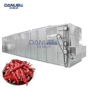 20 Tons High Capacity Frozen Chili Drying Machine Mesh Belt Dryer Hot Red Pepper Chili Cayenne Pepper Dryer Manufacturer - Product Image 1