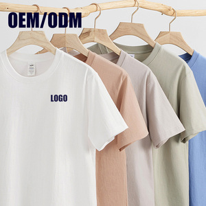Wholesale 100% Cotton Casual Blank Tshirt <b>Plain</b> Customized Homme T-<b>Shirt</b> Custom Printing Logo Heavyweight T <b>Shirt</b> For Men - Product Image 3