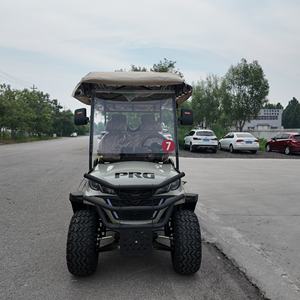 Yeni Model elektrikli gezi otobüsü 6 koltuk toptan Golf arabası elektrikli jeep - Product Image 4