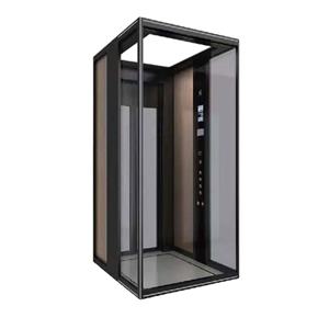 Promotion : Ascenseur panoramique intelligent pour 1 à 4 personnes, avec cabine en verre trempé, pour maison et loft - Product Image 3