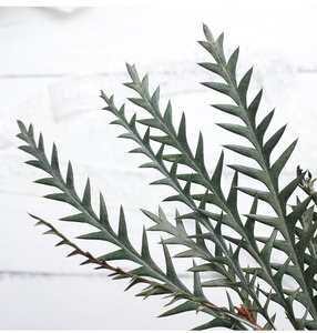 Usine directe cheveux vraie fleur Production maison fleur Arrangement main cadeau fleur paquet épée éternelle dent feuille - Product Image 2