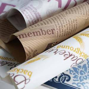 Papel Encerado Desechable de Grado Alimenticio para Sándwiches, Hamburguesas, Productos Horneados, Fideos, Pan, Envoltura para Tacos, Resistente a la Grasa - Product Image 3