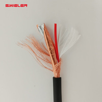 Câble micro haute qualité 23AWG à faible bruit, blindé en spirale, OFC, cuivre nu, flexible, Hifi, 2 conducteurs, XLR, rouleau de 100 m