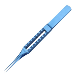 Precision Titanium Alloy Hair Transplant Tweezers Smooth Tip Surgical Instrument For Follicle Implantation - Product Image 1