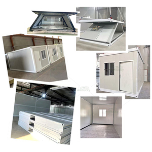 <span class=keywords><strong>Casa</strong></span> Contenedor Plegable de Paquete Plano, Construcción Rápida, Hogar Prefabricado Plegable <span class=keywords><strong>en</strong></span> Venta, Tienda de Estructuras Móviles Sostenibles - Product Image 2