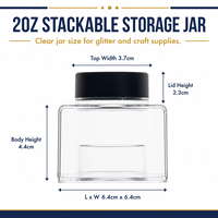 Großhandel Holographischer Glitzer-Mix aus Polyester, 2OZ Stapelbarer Shaker für Nägel, Gesicht und Körper zum Großhandelspreis ab Werk