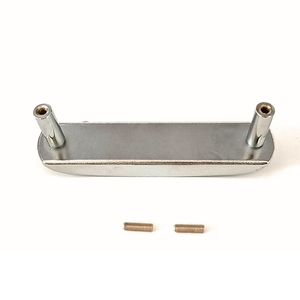 Puente de trémolo/bajo estilo <span class=keywords><strong>Jaguar</strong></span> Mustang de metal cromado para guitarra Jazz Master, accesorio para bajo eléctrico - Product Image 3