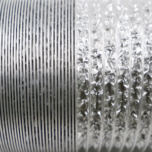 Conducto flexible Precio de fábrica personalizado Papel de aluminio resistente al calor Ventilación industrial HVAC <span class=keywords><strong>Aire</strong></span> <span class=keywords><strong>acondicionado</strong></span> Conducto flexible - Product Image 6