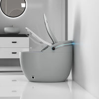 Nouvelle Conception 2026 : Toilette Intelligente en Forme d'Œuf avec Télécommande, Siège Chauffant, Chasse d'Eau Automatique et Nettoyage Féminin pour Maison, Hôtel et Salle de Bain