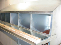 Ferme d'élevage, nid à 24 trous pour la mise bas des poules, système de nid, équipement d'élevage de volaille, nid manuel à couches