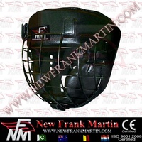 Protège-tête de boxe NFM en cuir, double sport, contact total, respirant, pour arts martiaux, MMA, Krav, protection tactique pour casque, OEM