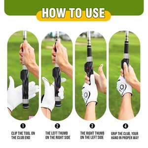 High Quality ABS Custom <strong>Golf</strong> <strong>Grip</strong> <strong>Trainer</strong> <strong>Golf</strong> <strong>Grip</strong> Training Aid <strong>Golf</strong> Swing <strong>Trainer</strong> Correcting Left and Right Hand Positions - Product Image 6