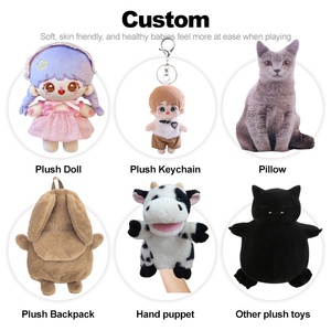 Gantungan Kunci Boneka Plushie Custom 5cm 10cm, Boneka Plush Kpop Idol Korea, Produk Periferal, Pembuat Custom - Product Image 6