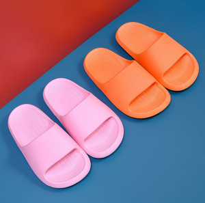 Chaussons pour enfants à bout ouvert antidérapants, chaussures de bain pour la maison, pantoufles d'été à semelle souple pour bébés et jeunes enfants - Product Image 3