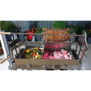 Girarrosto Deluxe Cipriota in Acciaio Inossidabile Multifunzione <span class=keywords><strong>per</strong></span> Gyros e Arrosto, Capacità 13kg - Product Image 5