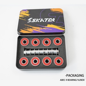 Caja de <span class=keywords><strong>Rodamientos</strong></span> Profesional de Cerámica Negra y Morada Tipo S608 Modelo SK24150021 para <span class=keywords><strong>Patines</strong></span> de Velocidad y Patinaje Urbano - Product Image 6